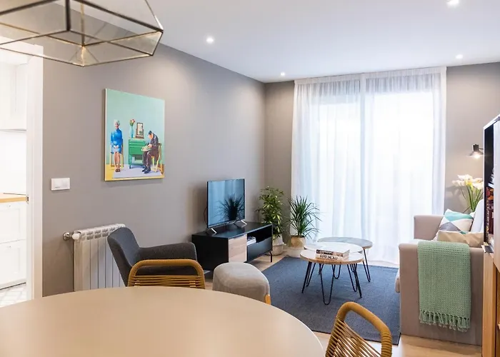 De Diseno Centrico Con Terraza Espectacular Daire