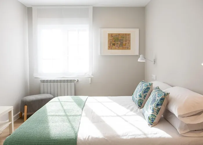 De Diseno Centrico Con Terraza Espectacular * Σαντιάγο ντε Κομποστέλα